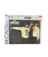 McCalls Sew Pattern 8388 Sweatshirt Iron onTransfer Sesame Street Child ... - $16.39