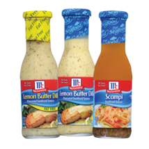 McCormick Variety Seafood Flavored Sauces | 7.5-8.7oz | Mix &amp; Match Flavors - £21.51 GBP+