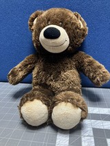 Build A Bear Dark Brown Teddy Bear Plush Soft 15” Stuffed Animal - $9.75