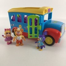 Muppet Babies Friendship School Bus Lights Sounds Figures Miss Piggy Fozzie Bear - £19.31 GBP
