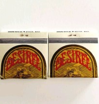 Desiree Hilton Hotel Vintage Match Book Boston Massachusetts Lot Of 2 Un... - £23.20 GBP