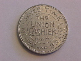 1908 German 2MARK Usm Union Cashier Maschinenfabrik Stuttgart Germany Coin Token - £148.55 GBP