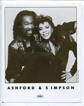 ASHFORD AND SIMPSON-8x10-B&amp;W-STILL-SINGER/SONGWRITERS-vf - $28.86