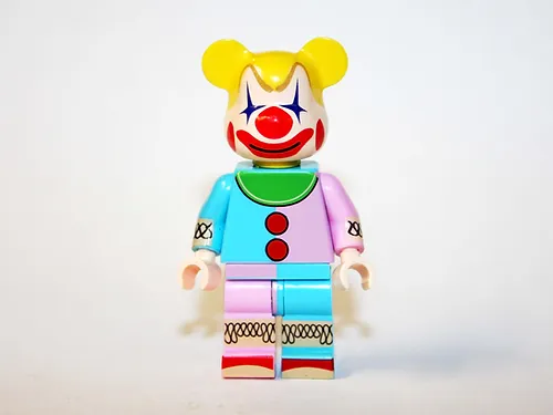 Clown Bear Bearbricks cartoon Minifigure