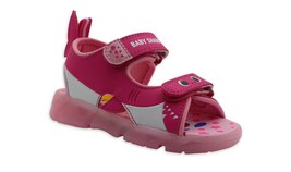 Baby Shark Sandals Toddler Size 8 9 10 11 or 12 Lights Up Pinkfong - £15.94 GBP