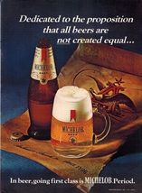 Michelob Light Beer Advertising Metal  Sign 8x12in Vintage Mancave Man C... - $452.17 MXN