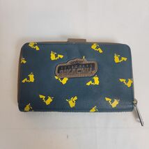 Loungefly Detective Pikachu All Over Wallet Zip Around Nintendo Game Freak - $22.76