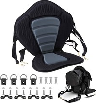Kayak Seat Deluxe Padded Fishing Boat Seat Deluxe Sit-On-Top Cushioned C... - $59.98