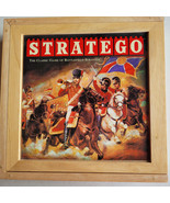 STRATEGO Board Game Nostalgia Series Battlefield Strategy Wood Box Vintage - £27.06 GBP