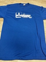 Vintage 80’s GM T-Shirt Orion Plant Blue Auto - Men&#39;s L - Cadillac Oldsm... - $736.37 MXN