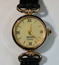 Vintage Avon President Sales Challenge 1982 Swiss Made Gold Tone Ladies ... - £61.07 GBP