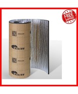 Waterproof Aluminum Foil Finish Car Insulation - 36 sqft Soundproofing Roll - $1,336.09 MXN