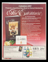 1981 Canada Dry The Entertainers Book Circular Coupon Advertisement - $18.95