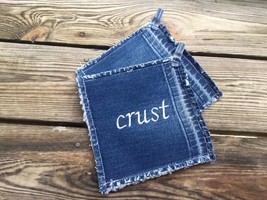 Upcycled Denim Jeans Pot Holders Hot Pads Custom Pot Holders Made To,Order - £11.84 GBP