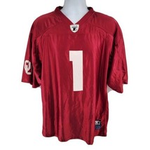 Team Starter Oklahoma Sooners #1 2XL Football Jersey - Maroon And White - £25.66 GBP
