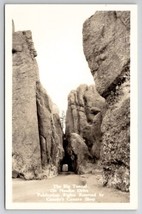 South Dakota RPPC Big Tunnel On Needles Drive SD c1940 Postcards P24 - $5.95