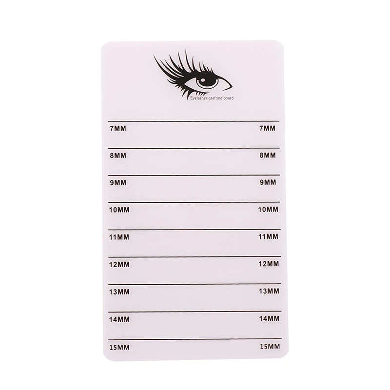 Eyelashes stand 7 15mm 2 in 1 clear acrylic lash tile acrylic pallet individual eyelash thumb200