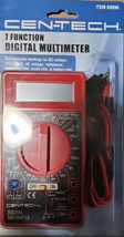 Cen-Tech 7 Function Digital Multimeter #69096 Accurate AC/DC Readings NO... - $8.00