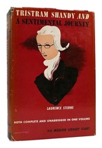 Laurence Sterne Tristram Shandy And A Sentimental Journey Modern Library Editio - £63.29 GBP