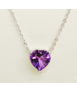 Necklace, silver 925 with Amethyst - $133.14 CAD