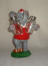 Elephant Football Mascot Salt Pepper Shaker Holder Champ Figurine NIB - £19.70 GBP