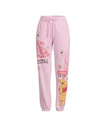 Winnie the Pooh Women&#39;s Graphic Print Fleece Jogger, Orchid Pink Size 3X... - $469.95 MXN
