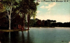 POSTCARD- View In Prospect Park, Brooklyn, Ny -ILLUSTRATED Postal Card Co. BK68 - £3.48 GBP