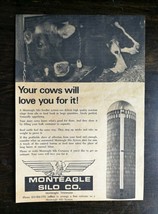 Vintage 1971 Monteagle Solo Co. Cows Farming Original Ad - $5.98