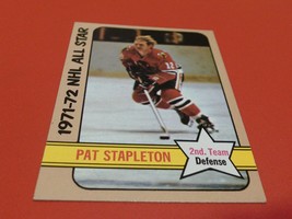 1972-73 Topps 1971-72 #129 Pat Stapelton A.S. Nm / Mint Or Better !! - £78.68 GBP