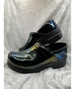 Dansko Shoes Iridescent Professional Patent Clogs Shoes Womens Sz 7.5 Eu 38 - $556.23 MXN