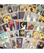 78 PCS Vintage Tarot Cards Sticker Pack, Astrology Stickers, Tarot Deck ... - £10.79 GBP