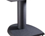 Black, 13-Inch-High Iron Center Channel Speaker Stand From Vti Manufactu... - £106.80 GBP