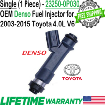 Genuine Flow Matched Denso x1 Fuel Injector for 2005-2015 Toyota Tacoma 4.0L V6 - $39.59