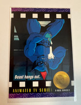 Marvel  1993 Series II TV Animated Beast Hangs Out #6 Card 96 - £0.97 GBP