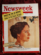 Newsweek February 7 1955 Britain Princess Margaret +++ - £5.09 GBP