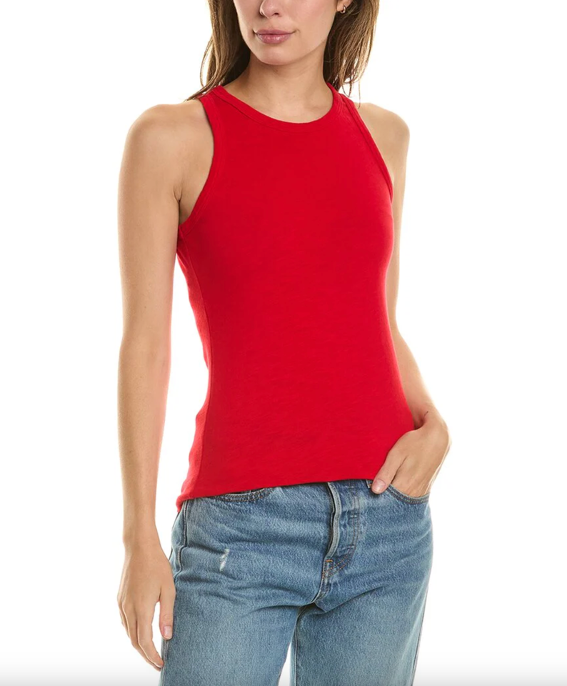 COTTON CITIZEN CHERRY RED TOKYO TANK TOP (L) NWOT - $50.00