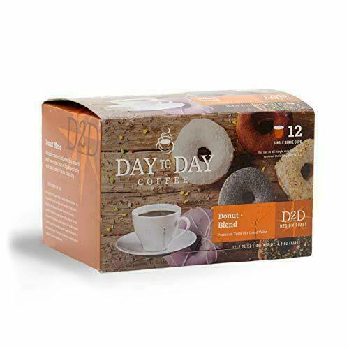 Day to Day Coffee, 72 servings Donut Blend Single Serve Coffee Pods Fits Keurig  - $24.70