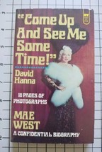 Mae West 1976 Bt 1st Print Come Up And See Me Sometime A Confidential Biography - £28.69 GBP