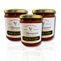 Marano's Small Batch Premium Pasta Sauce, Tequila Lime, 15.5 oz. (Pack of 3) - £27.52 GBP