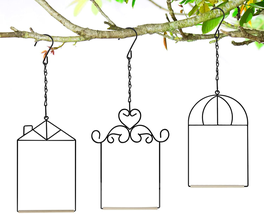 3 Pack Hummingbird Swing Hummingbird Perch Bird Swing Metal Frame Metal ... - $32.66