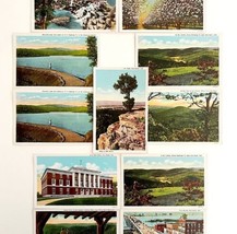 Ozarks Arkansas Lot Of 11 Postcards Landscape Landmarks Linen c1930s PCBG9A - £19.33 GBP