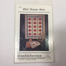 Bird House Row Quilt Pattern Thimbleberries 56" x 68" - $12.86