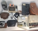 Vintage Cameras And Accessories. Lot Of 11 Kodak Agfa Bell - $49.49