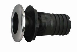 Attwood 68557 Stainless Cap Composite Thru-Hull 1.125 Straight Connector... - $9.88