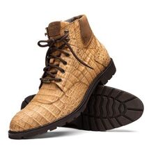 LEONI Genuine Caiman Belly Boot Oil Orix image 3