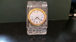 Staiger Quartz Crystal Mantel or Desk Clock Japan Movement . needs batte... - $18.99