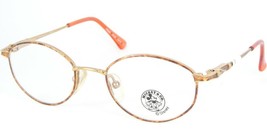 New Marchon Disney 52 Cocoa Demi Brown /GOLD Eyeglasses Mickey &amp; Co. 44-17-120mm - $20.79