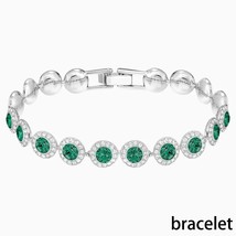 Original Trendy Fine Lady Jewelrys Sets ANGELIC NECKLACE Crystal Bracelet Earrin - £38.87 GBP