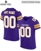 Men&#39;s Custom Text NFL FAN Jersey Authentic FAN Jersey Plus Size NFL Jersey - £35.29 GBP