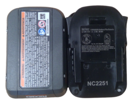 USED - RIDGID R87002 18V 2Ah Compact Lithium-Ion Battery (2-In-Pack) - $55.59